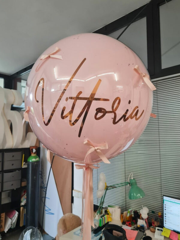 PALLONE DA 60 CM AD ELIO CON FIOCCHI